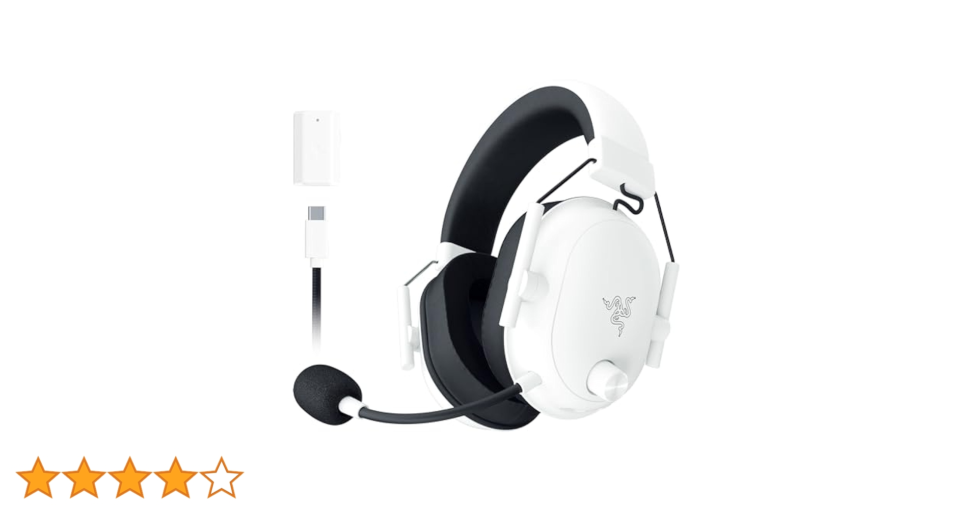 Razer BlackShark V2 HyperSpeed Wireless Gaming Headset: 280g